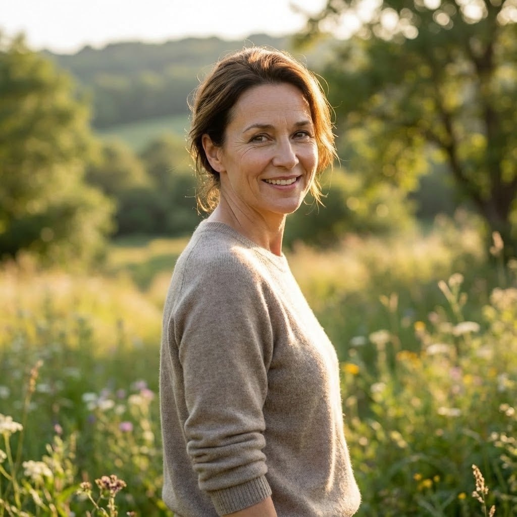 Женщина на природе